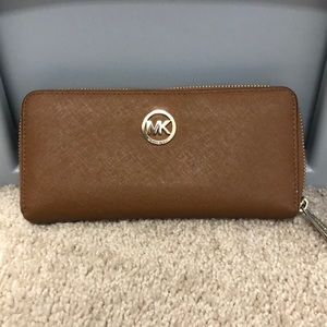 Michael Kors brown wallet